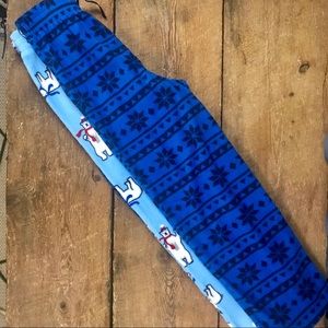NWOT boys fleece pj pants size 14/16